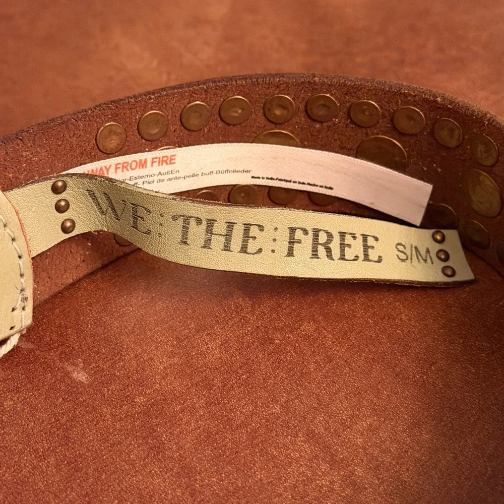 NWT We the Free Sola Stud Belt in Matcha - Sz S/M - Picture 7 of 9